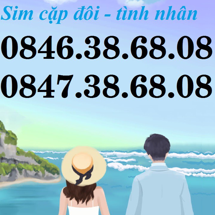 COMBO 2 SIM CẶP ĐÔI SỐ ĐẸP VINAPHONE PHONG THỦY - HÀNG CHÍNH HÃNG