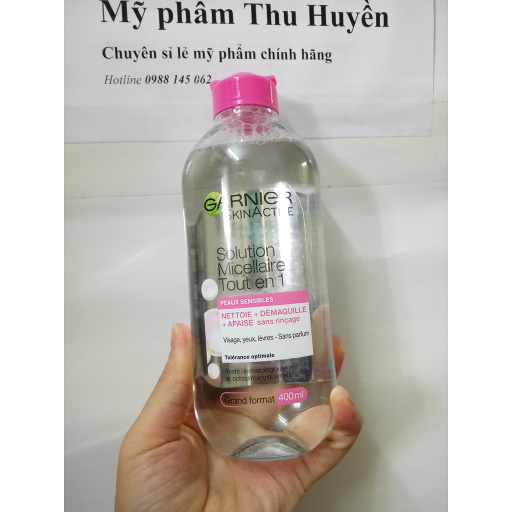 Nước tẩy trang Garnier Nội Địa Pháp 400ml