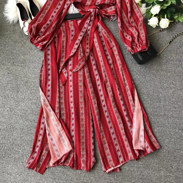Set Boho đỏ