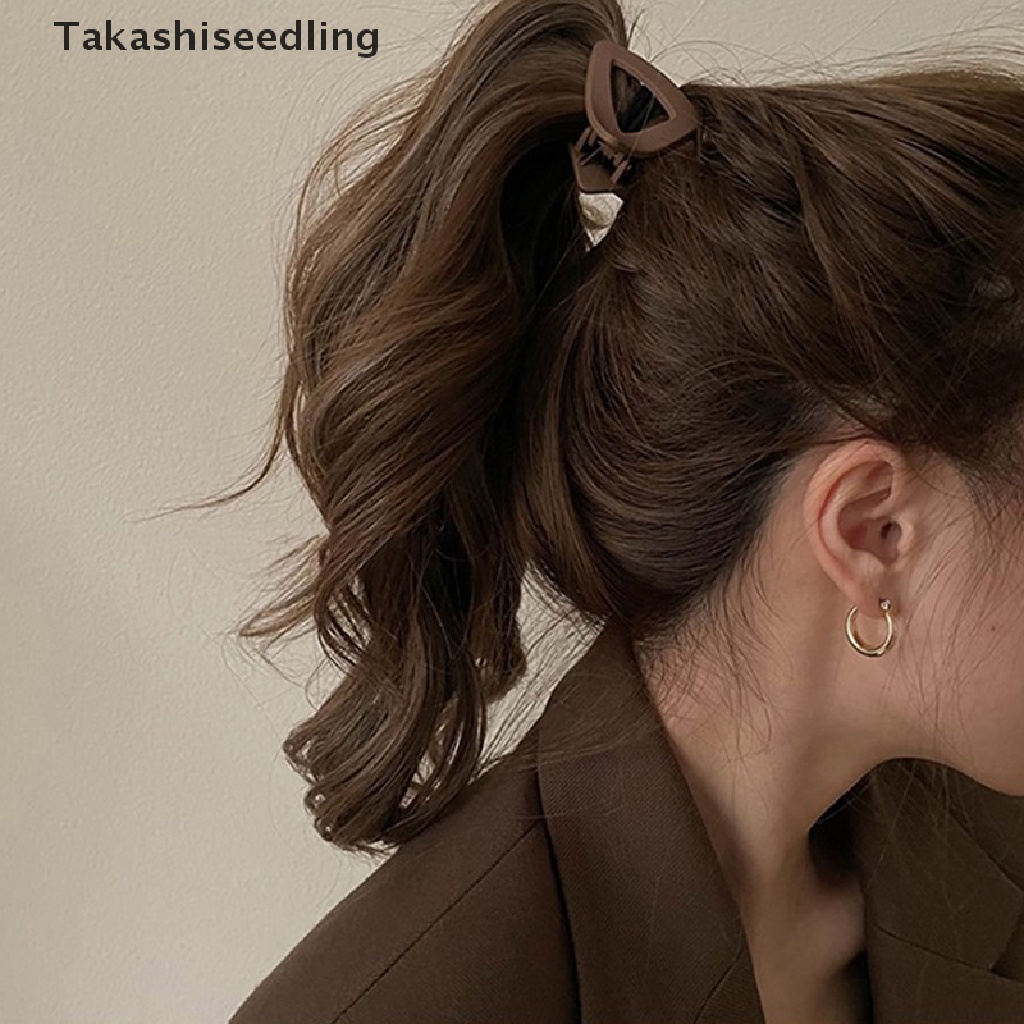 Kẹp tóc tạo kiểu đuôi ngựa nhỏ hình tam giác mới lạ