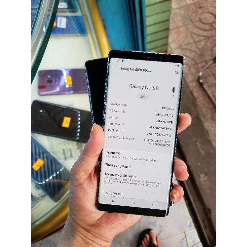 ĐIỆN THOẠI SAMSUNG GALAXY NOTE 8 XÁCH TAY CŨ CHÍNH HÃNG