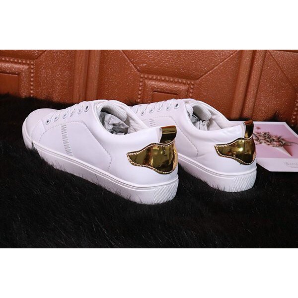 Giày Nam Trắng Gót Vàng Sành Điệu Cao Cấp ( Tặng Nước Hoa ) | BigBuy360 - bigbuy360.vn