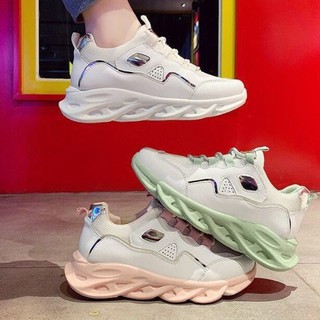 Giày thể thao nữ sneaker đế xoắn Mới trend 2020