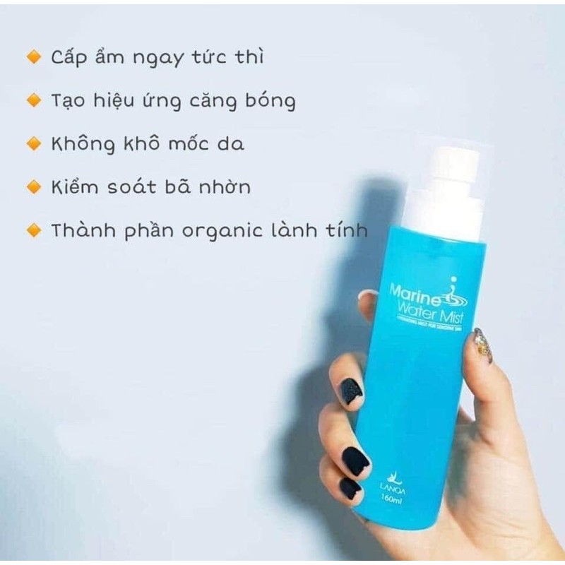 Xịt khoáng Căng Bóng da MARIN WATER MIST LANOA | BigBuy360 - bigbuy360.vn