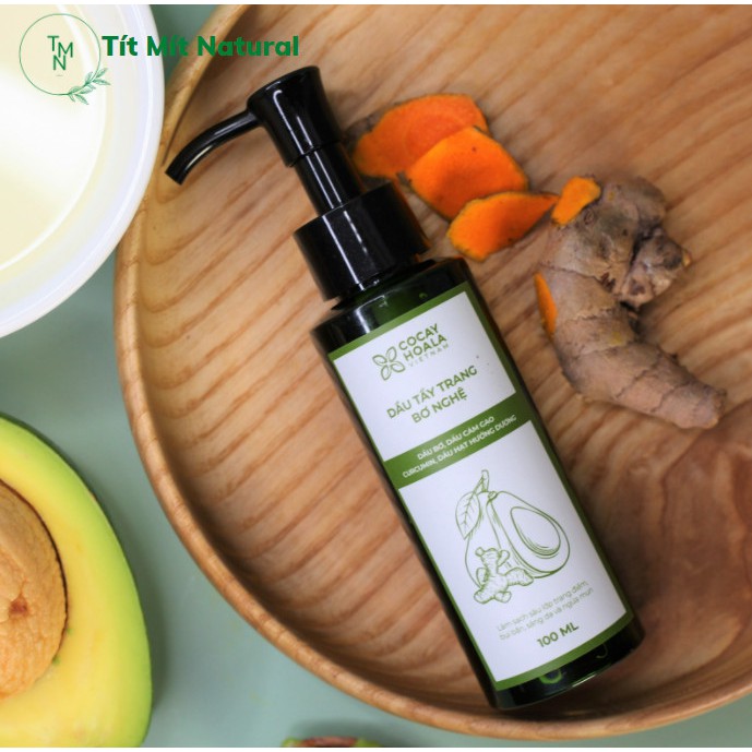 Dầu tẩy trang bơ nghệ Cỏ Cây Hoa Lá - Làm sạch sâu, sáng da, ngừa mụn 100ml | BigBuy360 - bigbuy360.vn
