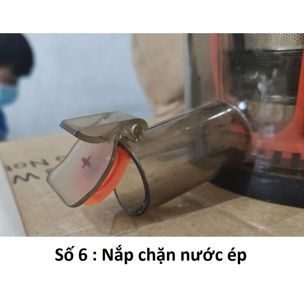 Bộ phụ kiện máy ép hoa quả chậm Korihome JEK 633/644/844