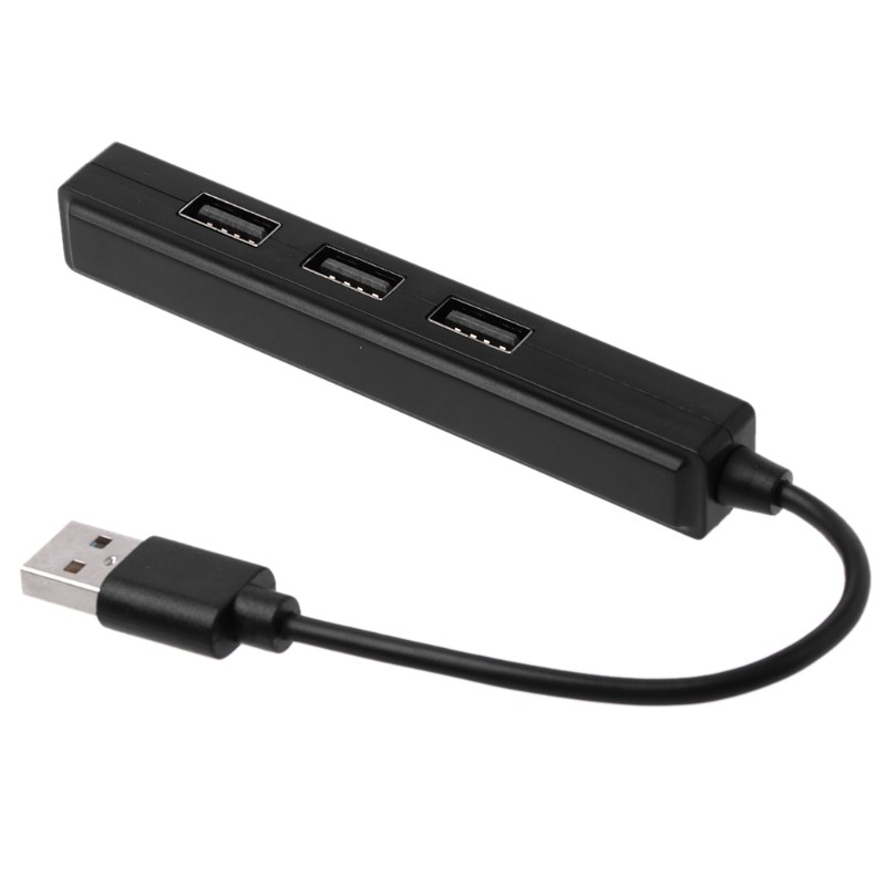 Bộ Chia 3 Cổng Usb 2.0 Kèm Cáp Âm Thanh 3.5mm Cho Pc Laptop Windows