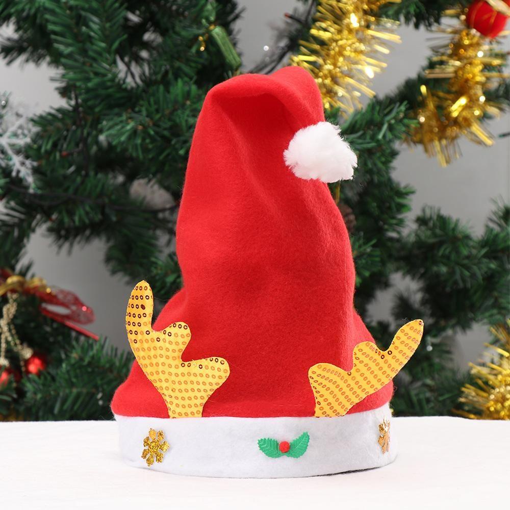 1 Mũ Ông Già Noel Mềm Mại Trang Trí Giáng Sinh