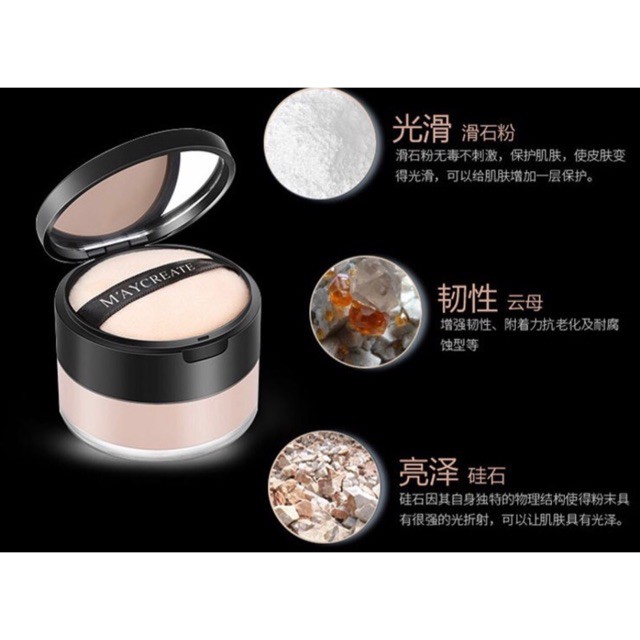 (SunShop) Phấn phủ che khuyết kiềm dầu Maycreate | BigBuy360 - bigbuy360.vn