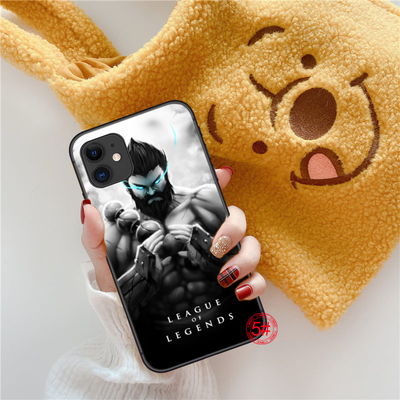 Ốp lưng điện thoại mềm dành cho iPhone 5 5S SE 2020 6 6S 7 8 Plus X hình League of Legends lol