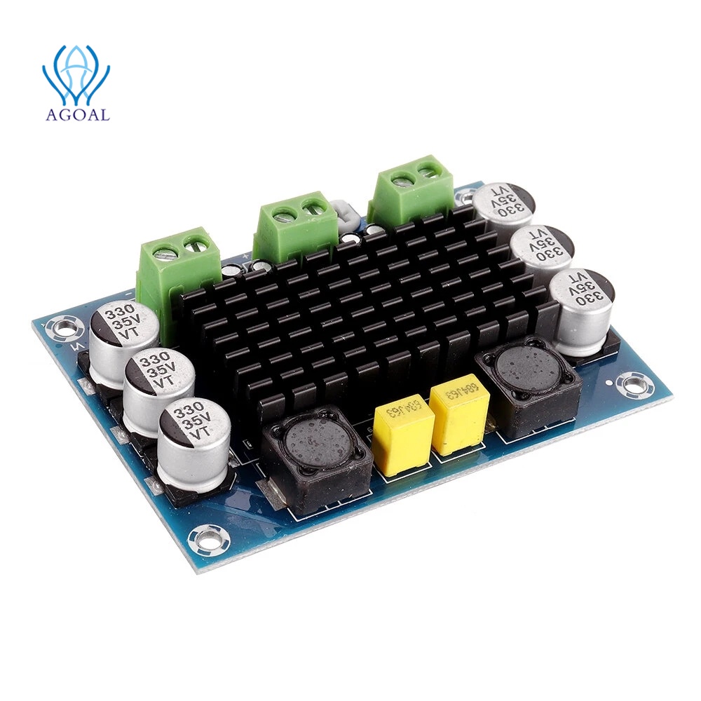 Bảng Mạch Khuếch Đại Âm Thanh Kỹ Thuật Số Kênh Đơn XH-M542 TPA3116D2 DC 12-26V 100W TPA3116DA