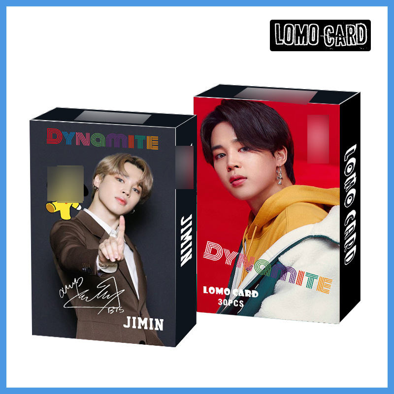 Hộp thẻ ảnh LOMO V JUNGKOOK SUGA JIMIN nhóm BTS