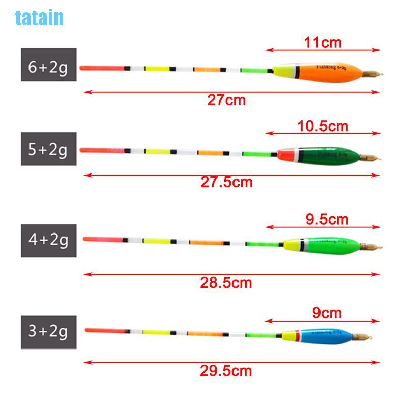 [TA]  Fishing Float Fir Floats 5Pcs/Lot Float 5/6/7/8g Mix Color For Carp Fishing  CZ