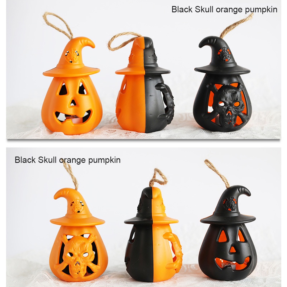 Đèn Lồng LED Hình Đầu Lâu Trang Trí Halloween