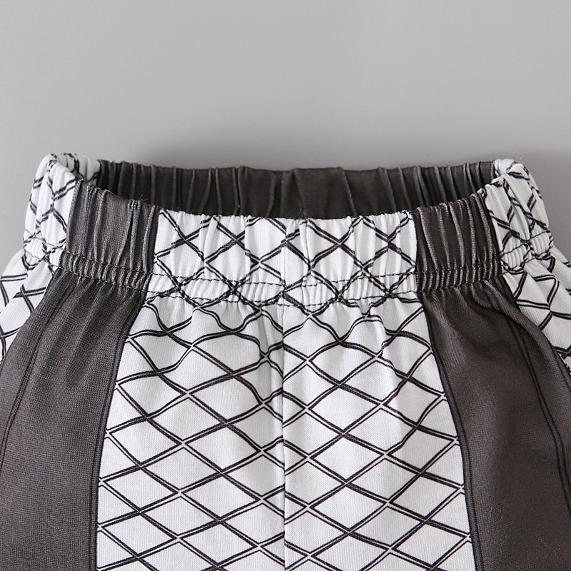Đồ Ngủ cotton Pha spandex Tay Ngắn In Hình Hoạt Hình Siêu Anh Hùng Cho Bé Trai