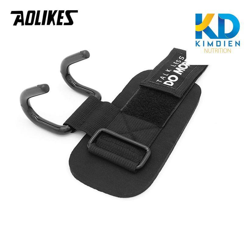 Cuốn trợ lực cổ tay có móc kéo tạ Aolikes AL7642 (1 đôi)