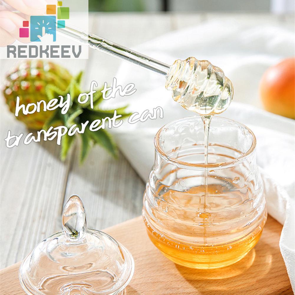 Hũ đựng mật ong kèm que lấy mật ong 245ml