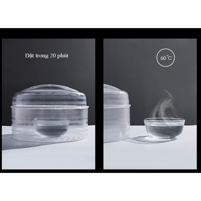 Lồng Bàn Đậy Thức Ăn Giữ Nhiệt 4 Tầng Tiện Dụng Chống Côn Trùng BUCOOK | BigBuy360 - bigbuy360.vn