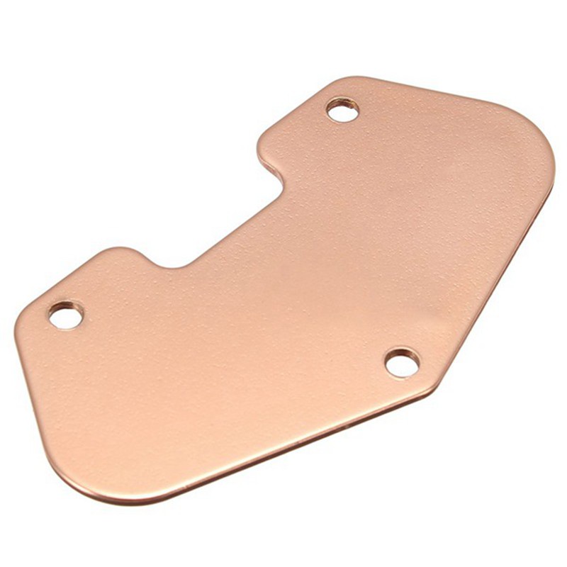 iron Electric Guitar Pickup Baseplate for Tele Strat Copper Clad
