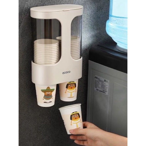 Hộp đựng, lấy cốc giấy tự động ECOCO 1907