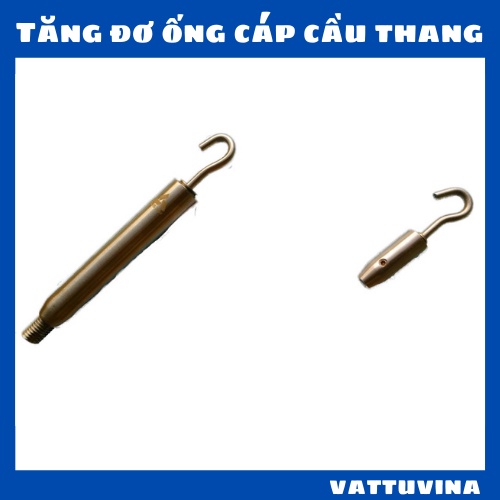 Tăng cáp cầu thang 8mm, tăng đơ ống inox 304 phi 8ly -Vật tư Vina