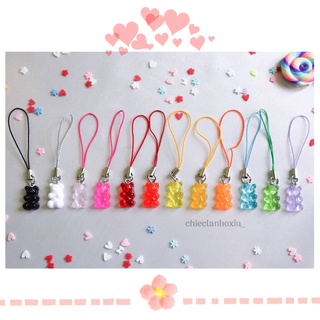 Móc khoá điện thoại gummy bear 🐻