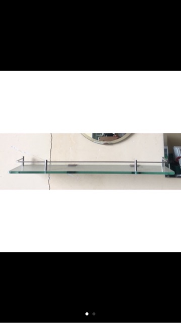 Kệ kính inox 304 cao cấp 60cm | BigBuy360 - bigbuy360.vn