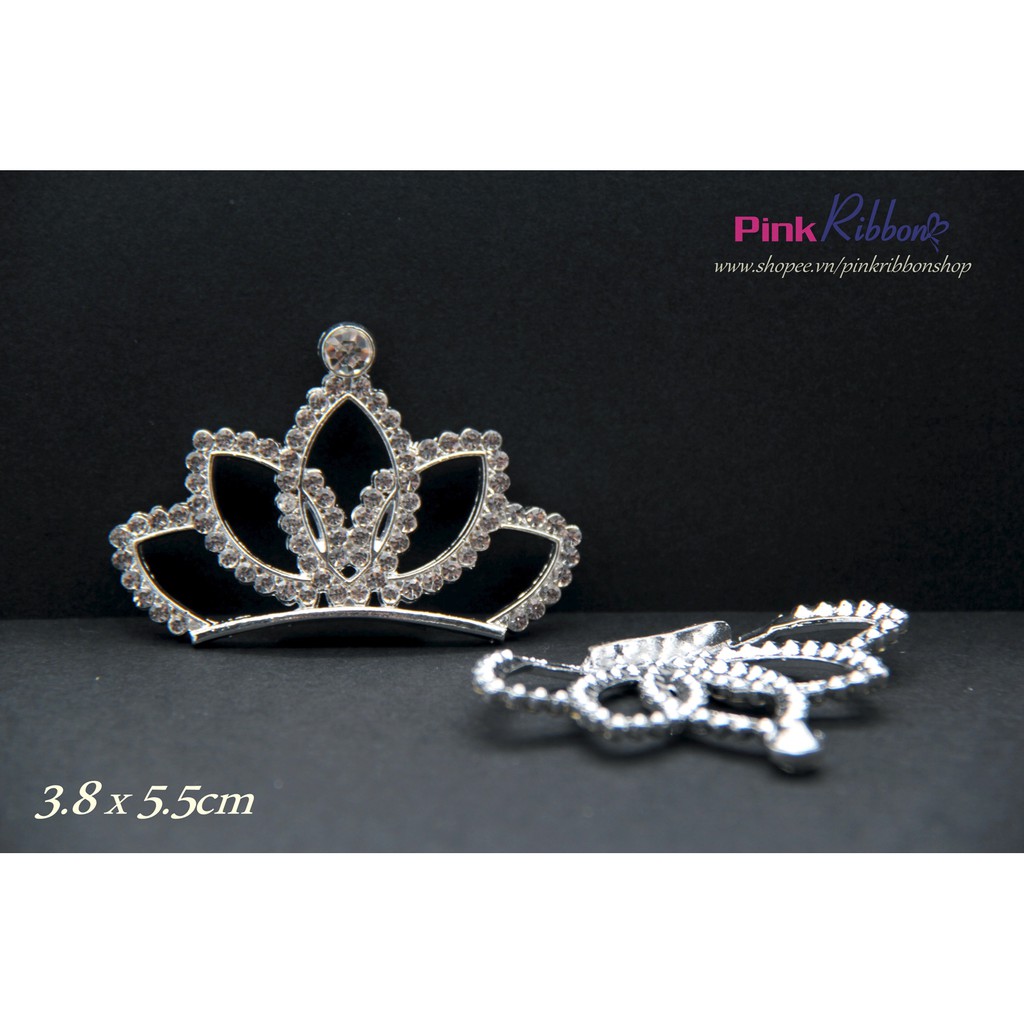Vương miện đính đá số 8