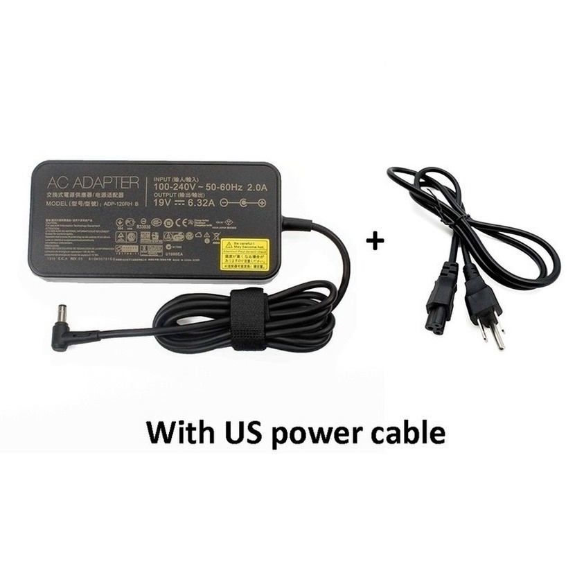 Bộ Sạc Laptop 19V 6.32A 5.5 * 2.5mm 120W Cho ASUS PA-1121-28 ADP-120RH B ASUS N750 N500 G50 N53S FX50J