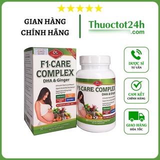 F1 Care Complex – Hỗ Trợ Tổng Hợp Vitamin Cho Bà Bầu Ốm Nghén