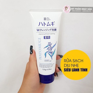 SỮA RỬA MẶT HẠT Ý DĨ HATOMUGI NHẬT