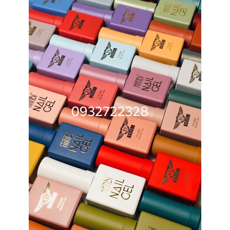 set Sơn hanbi 78 màu 1 chai 1 màu