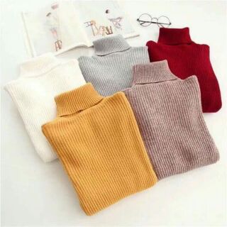 Áo len cổ lọ hàng quảng châu