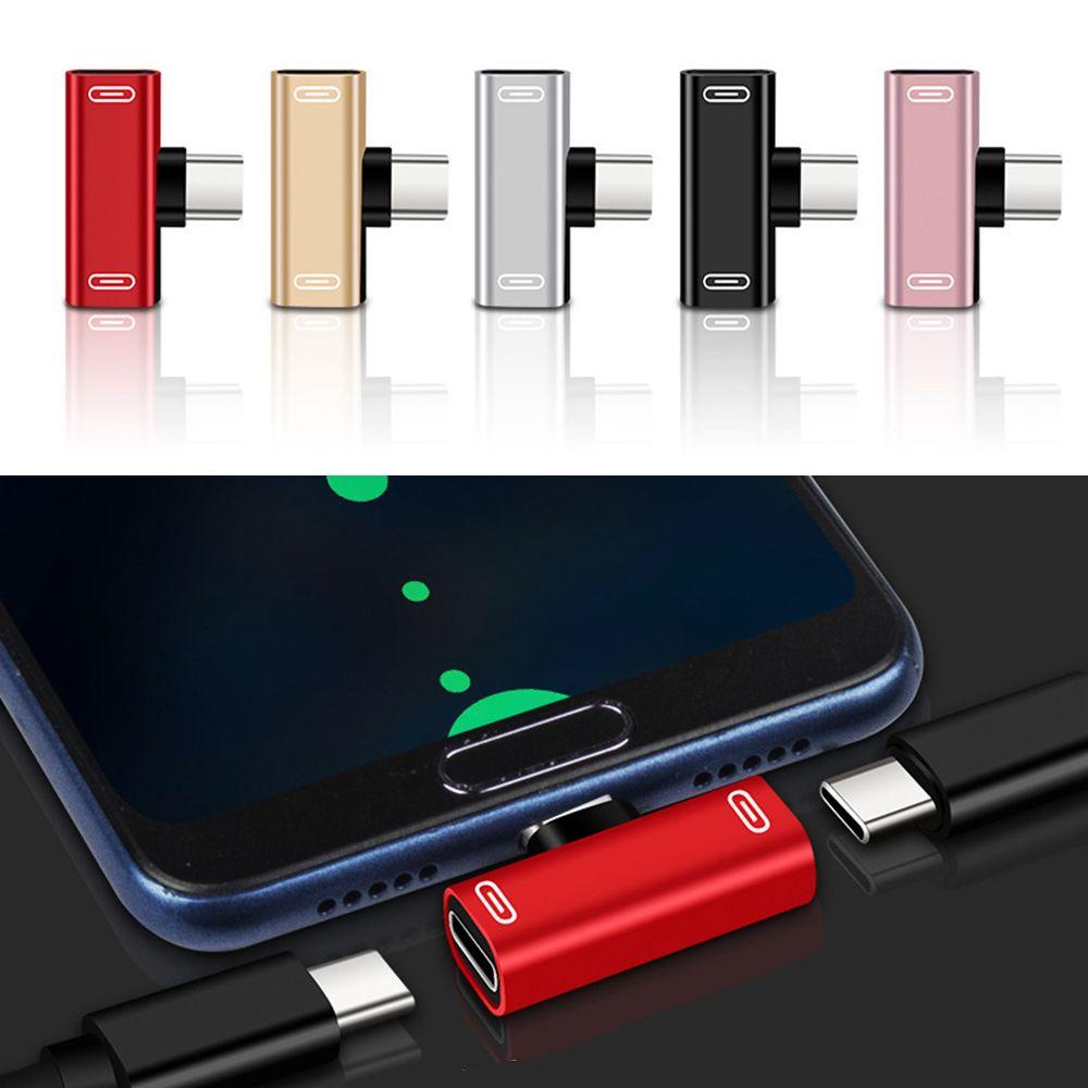 Đầu Chuyển Đổi Âm Thanh Type C Sang Hai Cổng 3.5mm Chuyên Dụng