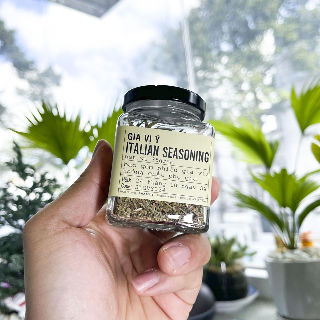 Gia vị Ý SALA SPICE Italian Seasoning , gia vị Tây 100% nhập khẩu , gia vị healthy ,eat clean , dùng kèm pizza, mì Ý