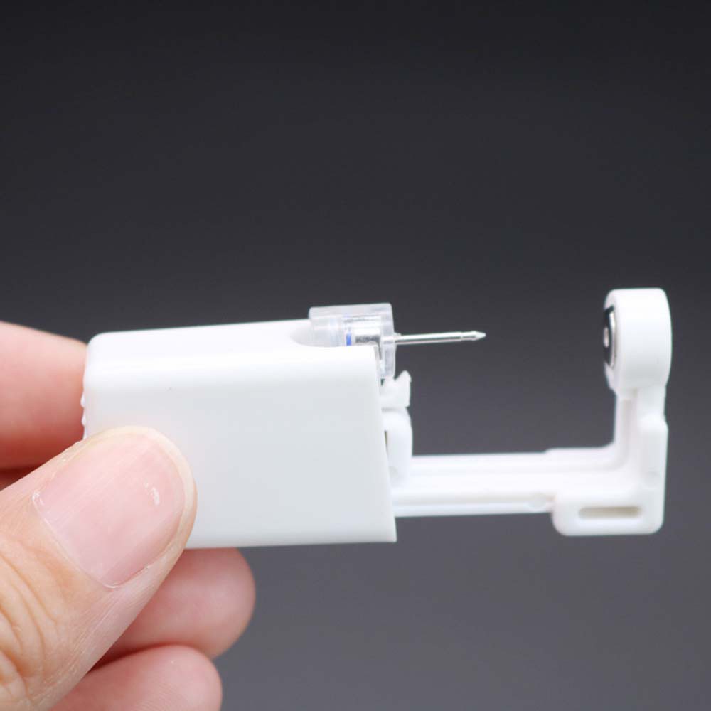 Dụng Cụ Xỏ Khuyên Tai Bằng Thép Không Gỉ