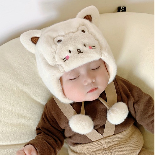 MUP 94 : Mũ trùm tai hình mèo con cute