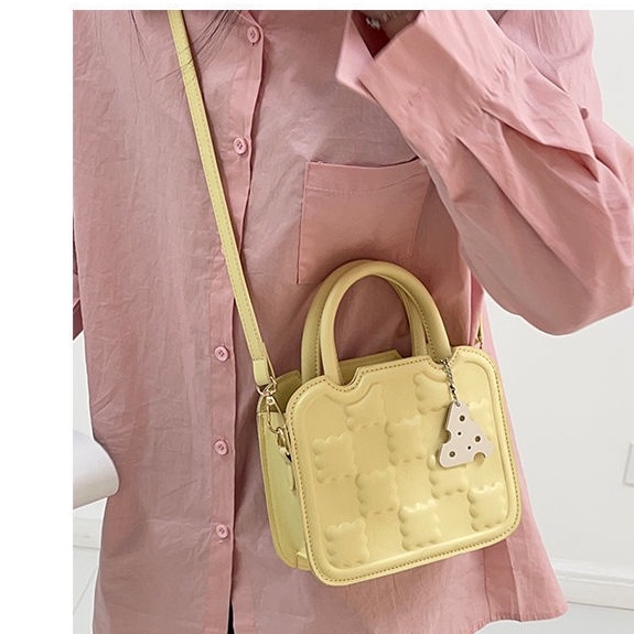 Túi đeo vai ENVIROSAX hình vuông cỡ nhỏ thời trang mùa hè dễ thương cho nữ