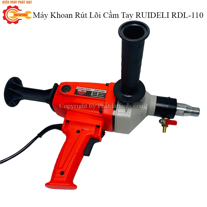 Máy Khoan Rút Lõi Cầm Tay RUIDELI RDL-110 Công Suất 1600W-Khả Năng Khoan Mũi Tối Đa 110mm-Bảo Hành 6 Tháng