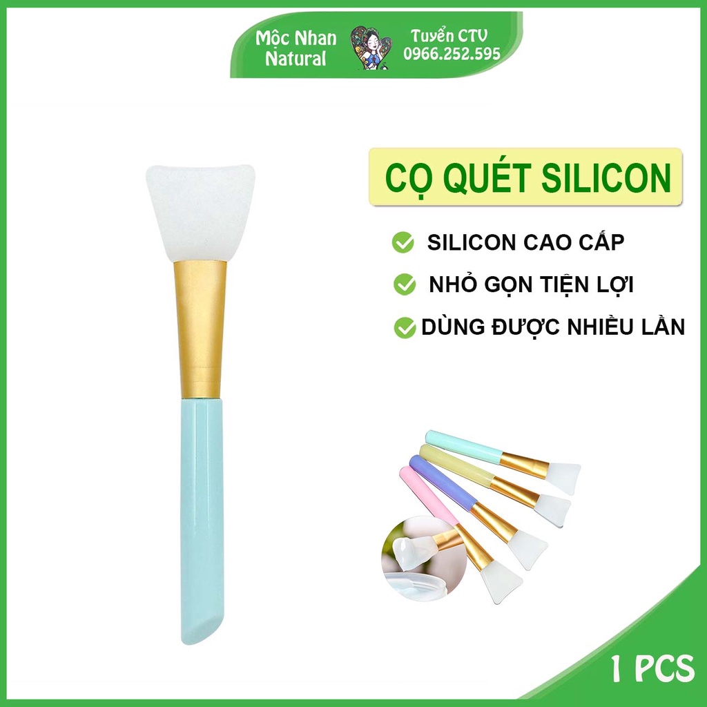 Cọ quét mặt nạ sillicon, chổi quét mask cao cấp - Mộc Nhan Natural