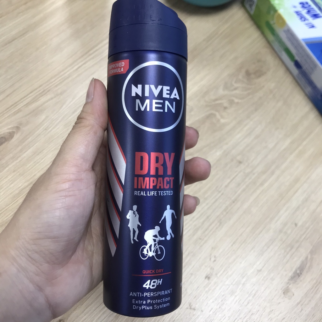 Xịt khử mùi nam NIVEA Men - sịt khử mùi nam nivea -Xịt toàn thân nam 150ml