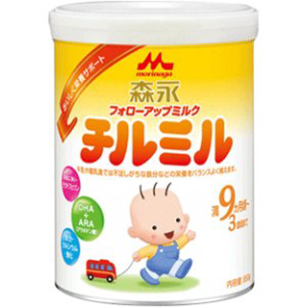 Sữa bột Morinaga -  Xách tay Số  9 - 820g  (từ 1-3 tuổi)