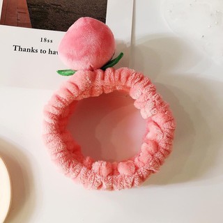 🎀Bờm tóc ulzzang quả đào xinh xắn