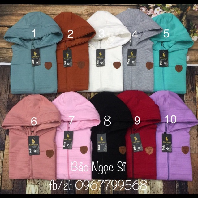 Áo chống nắng polo