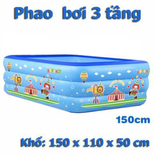 bể bơi 3 tầng,bể bơi phao intex giá rẻ,hồ bơi người lớn,bể 2 lớp đáy chống trượt, bảo hành 1 đổi 1 nếu lỗi z