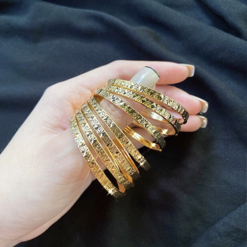 Bộ ximen 7 chiếc khoá lưỡi gà khắc ký hiệu bền màu siêu đẹp