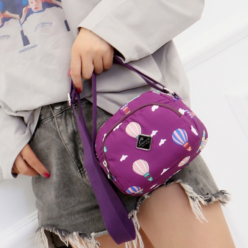 Túi Đeo Chéo Vải Oxford Cỡ Lớn Thời Trang Cho Nữ