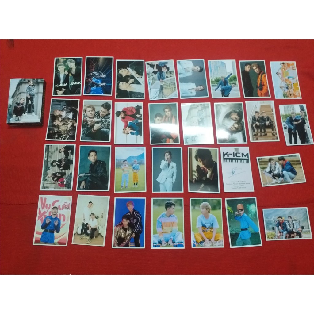 LOMO JACK & K-ICM 1 hộp gồm 30 tấm 6x9cm | BigBuy360 - bigbuy360.vn