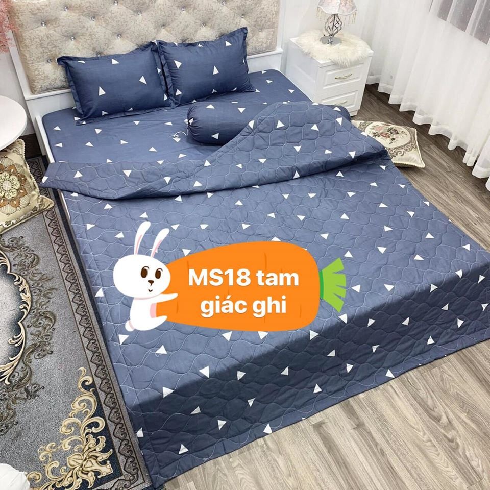 Ga Trải Giường 1M2 dành cho giường đơn,có chọn mẫu,mẫu tam giác ghi | BigBuy360 - bigbuy360.vn