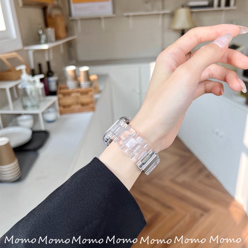 Dây Đeo Bằng Nhựa Chuyên Dụng Cho Đồng Hồ Apple Watch Series 7 6 5 4 3 2 1 42mm 44mm 40mm 41mm